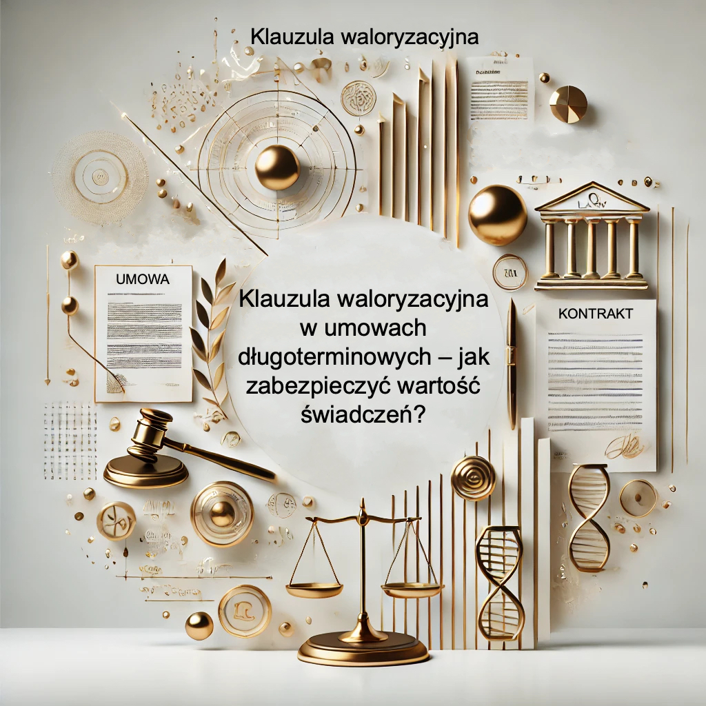 You are currently viewing Klauzula waloryzacyjna w umowach długoterminowych – jak zabezpieczyć wartość świadczeń?