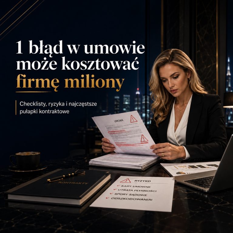Read more about the article Najczęstsze błędy w umowach – chroń firmę przed stratami